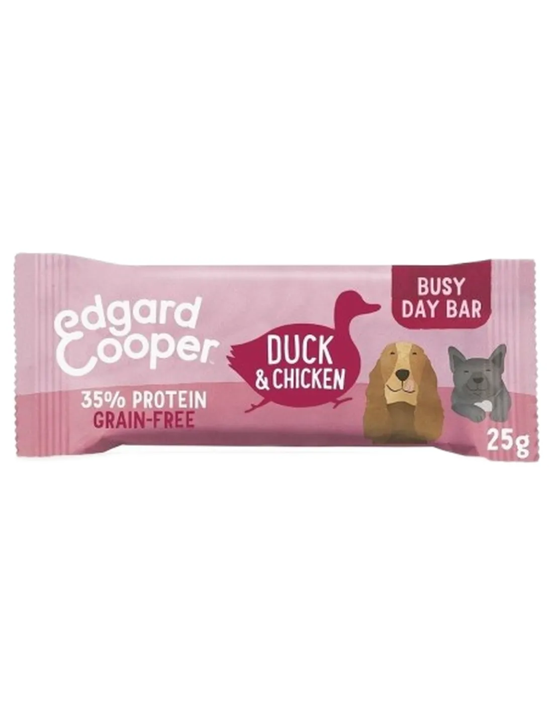 Edgard e Cooper Barretta di anatra e pollo senza cereali 25 gr  