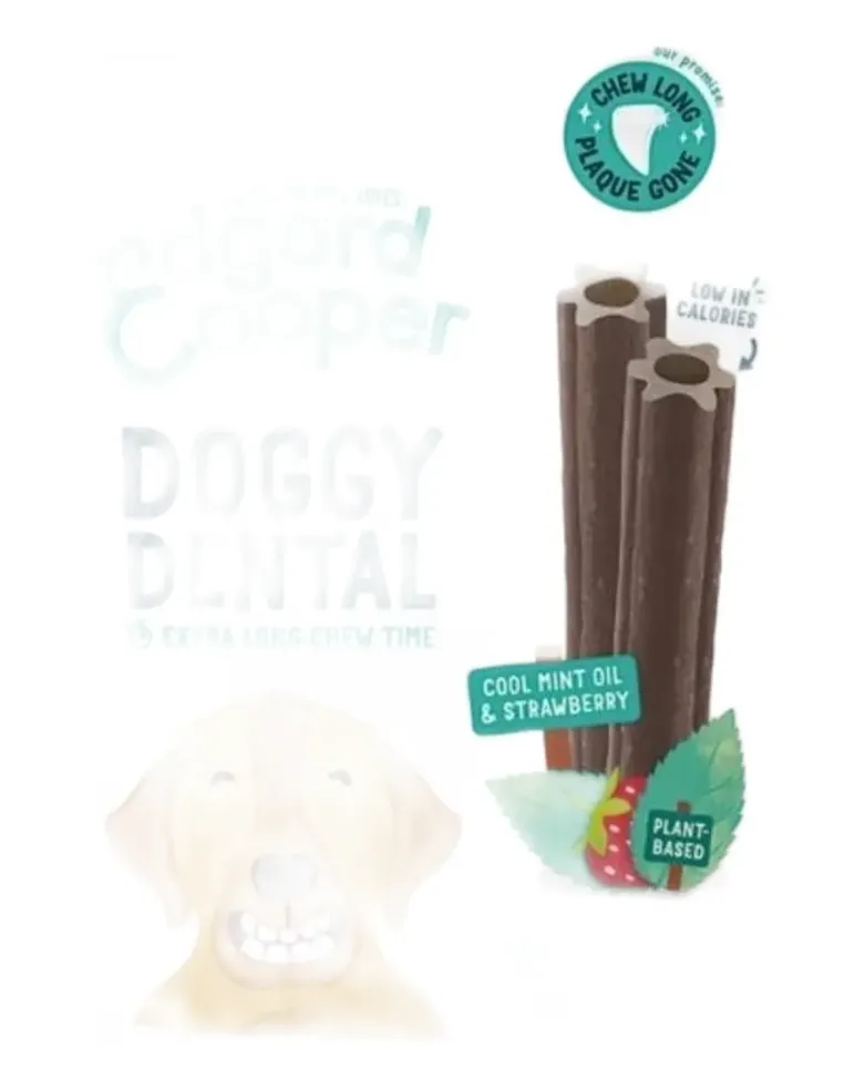 Edgard e Cooper Doggy Dental Large Fragola e Menta 255 gr  