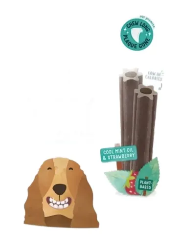 Edgard e Cooper Doggy Dental Medium Fragola e Menta 175 gr  