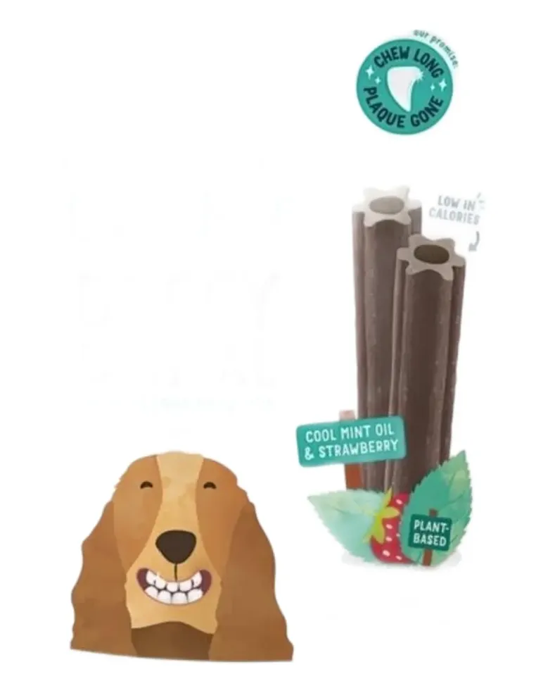 Edgard e Cooper Doggy Dental Medium Fragola e Menta 175 gr  