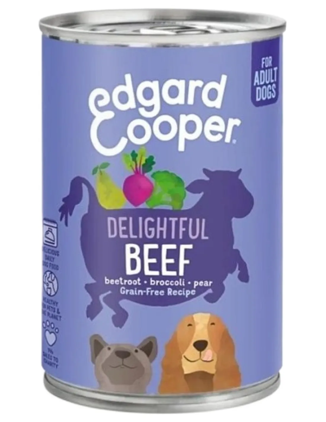 Edgard e Cooper Adult Manzo Senza Cereali 400 gr  