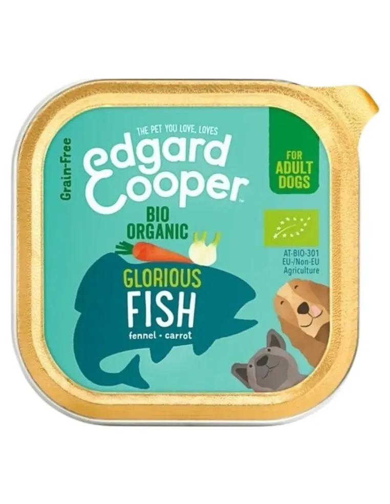 Edgard e Cooper Pesce Biologico Senza Cereali 100 gr  
