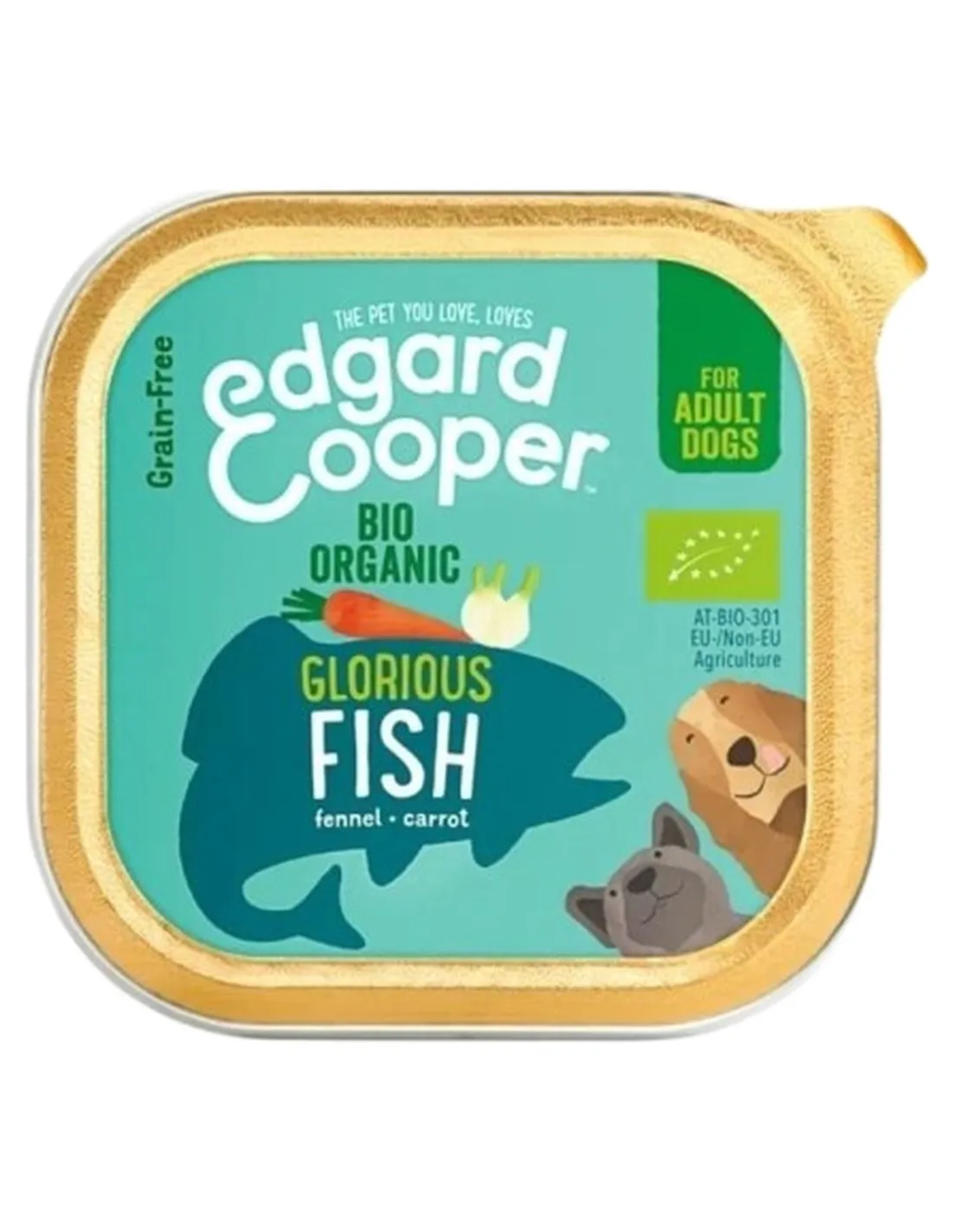 Edgard e Cooper Pesce Biologico Senza Cereali 100 gr  