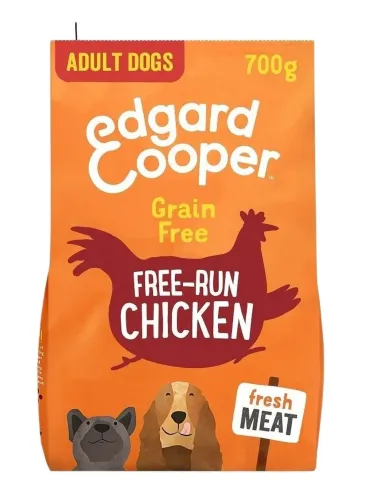 Edgard e Cooper Adult Carne Fresca Di Pollo Allevato A Terra Senza Cereali 700 gr