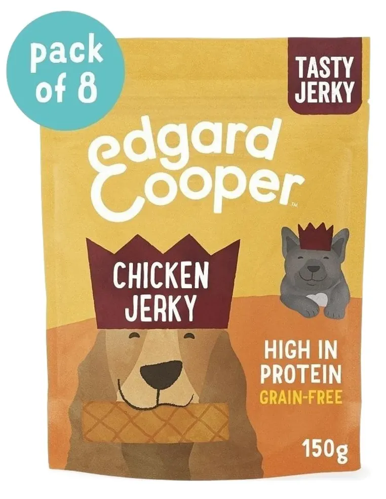 Edgard e Cooper Strisce di pollo senza cereali 150 gr  
