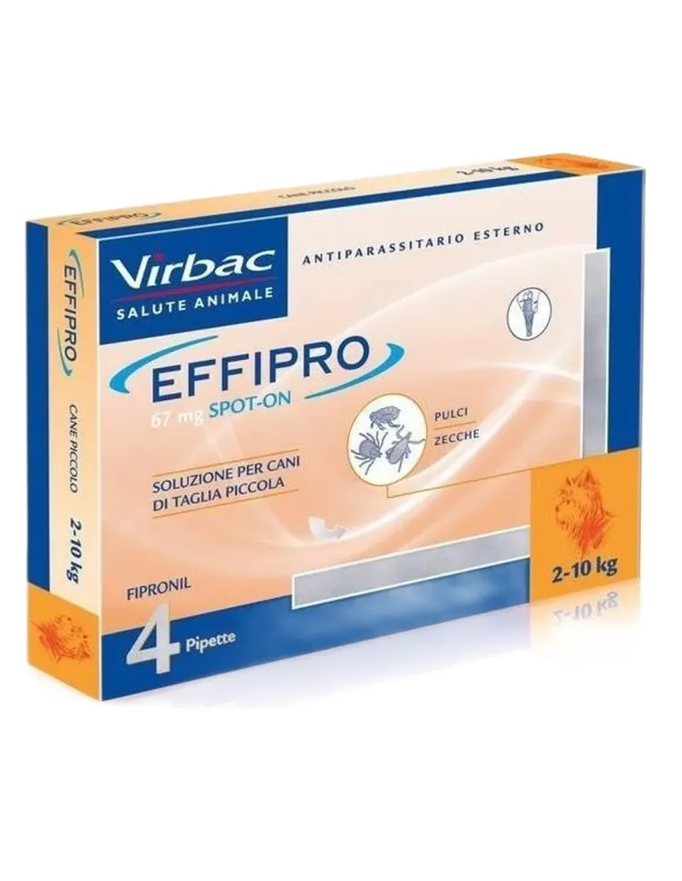 Effipro cane spot-on 67 mg 2-10 kg  