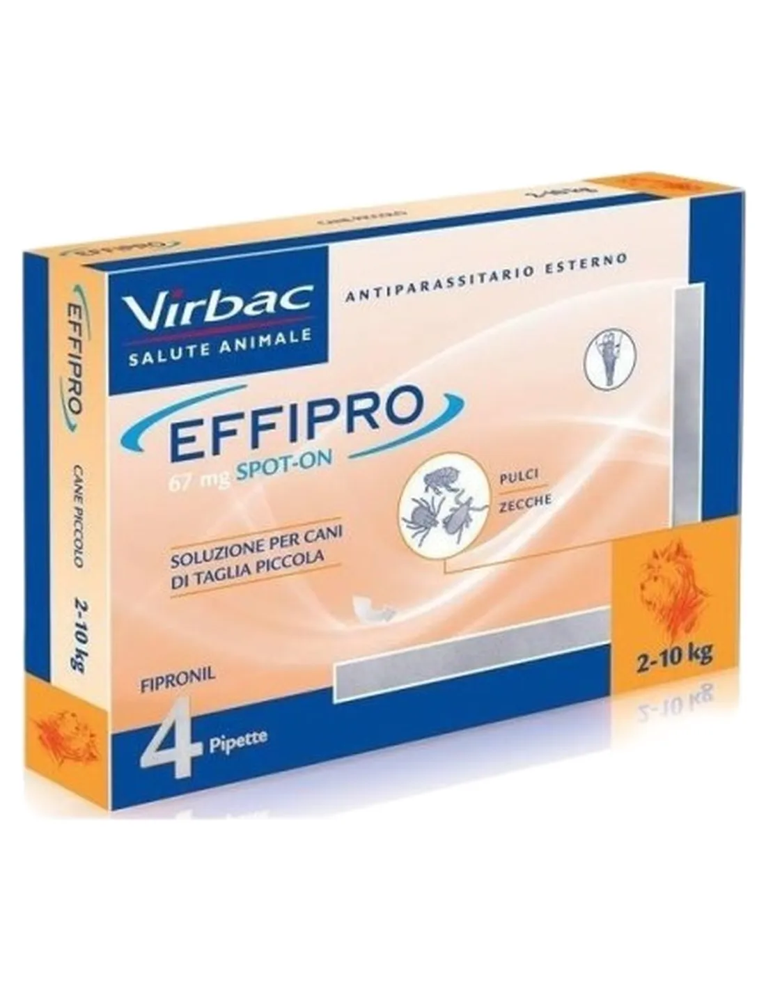 Effipro cane spot-on 67 mg 2-10 kg   Effipro cane spot-on 67 mg 2-10 kg