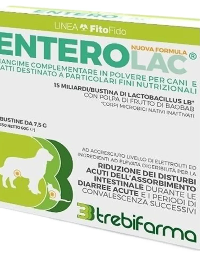 Trebifarma enterolac 8 buste 7,5 gr  