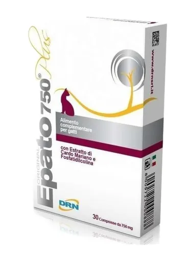 Drn epato plus gatti 750 mg 30 compresse  
