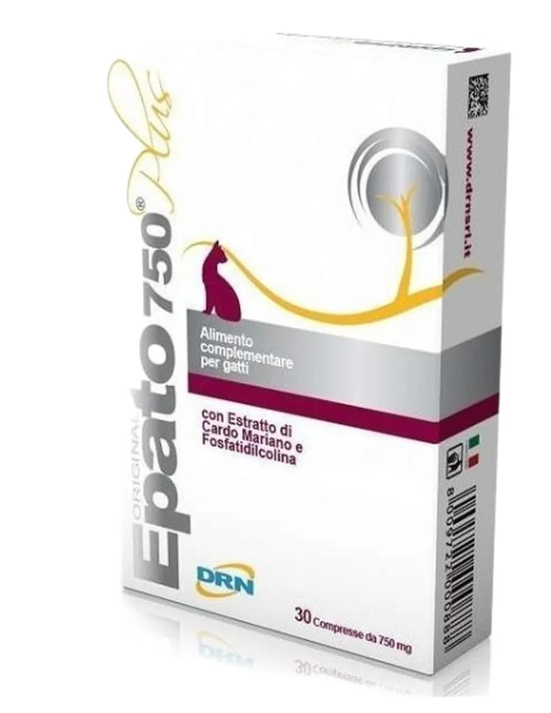 Drn epato plus gatti 750 mg 30 compresse  