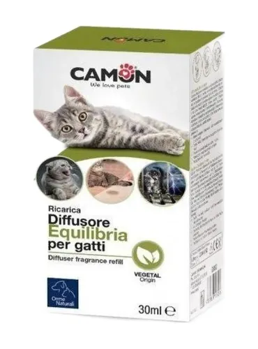 Camon orme naturali ricarica diffusore equilibria gatti 30 ml g953  