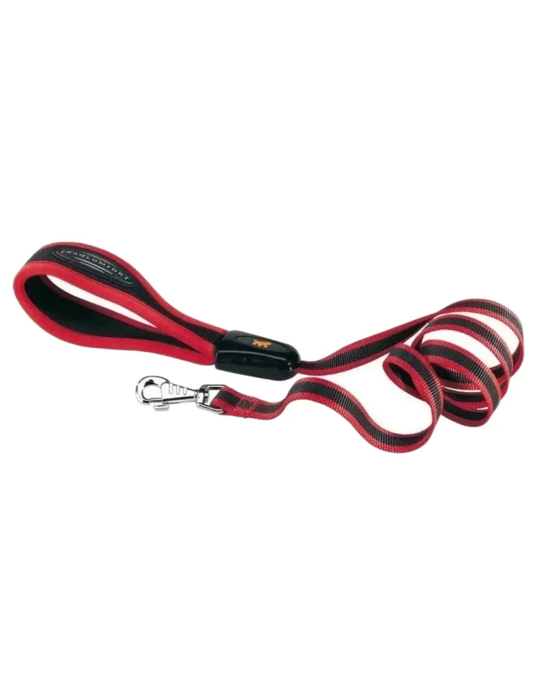 Ferplast ergocomfort g20/120 rosso guinzaglio  