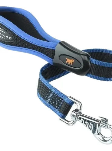 Ferplast ergocomfort GM25/55 blu guinzaglio  