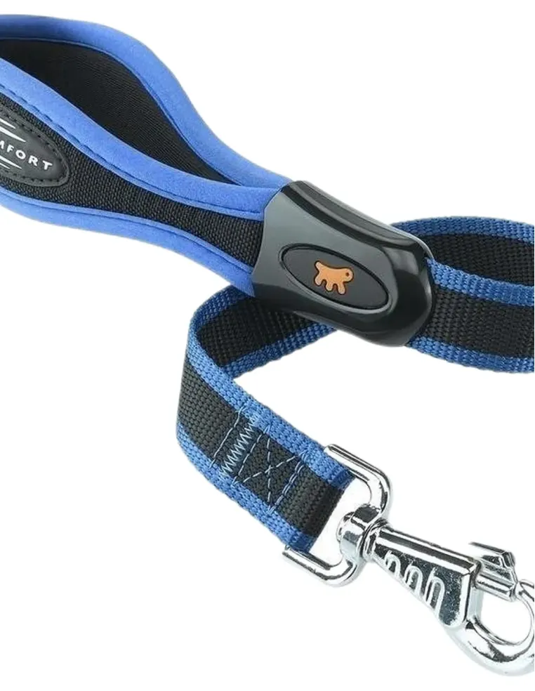 Ferplast ergocomfort GM25/55 blu guinzaglio  