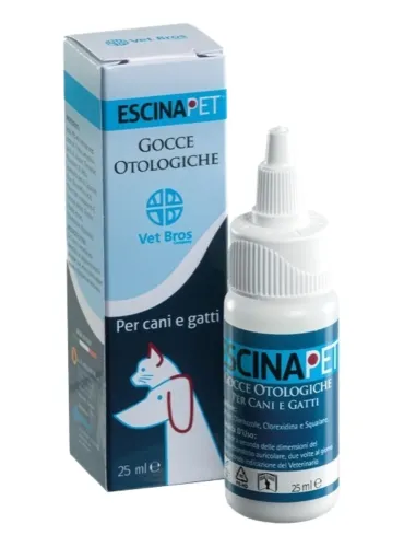 Vet bros escinapet gocce otologiche 25 ml  