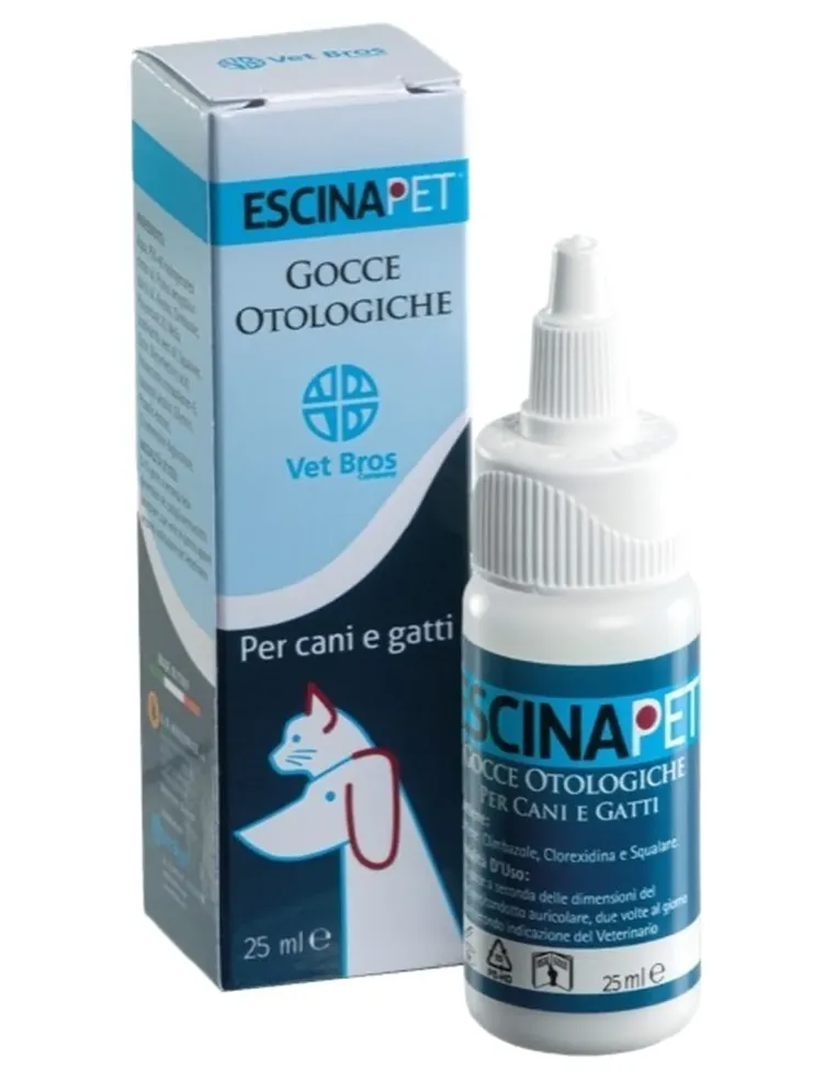Vet bros escinapet gocce otologiche 25 ml  