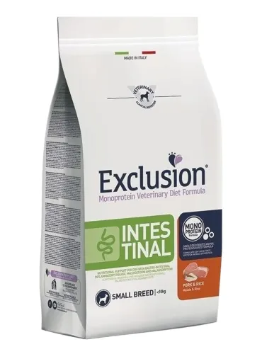 Exclusion diet formula intestinal maiale e riso small 2 kg