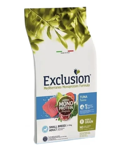 Exclusion mediterraneo adult small breed tonno 7 kg  