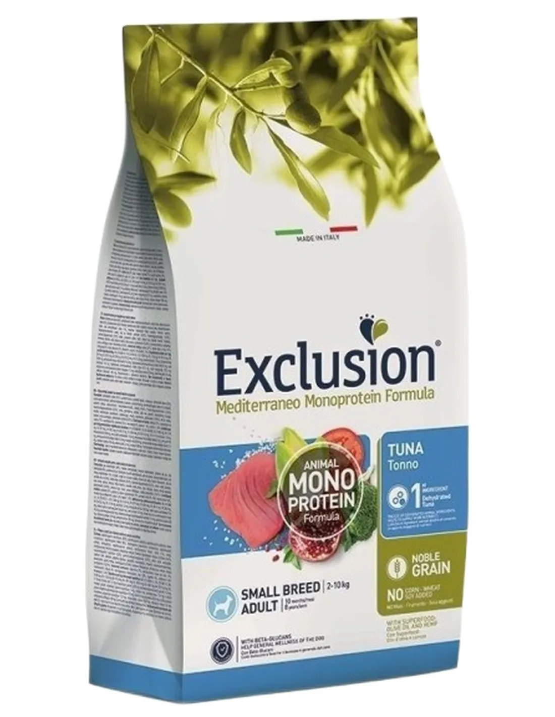 Exclusion mediterraneo adult small breed tonno 7 kg  