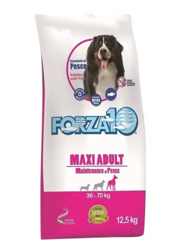Forza 10 cane maxi adult mantenimento pesce 12,5 kg  