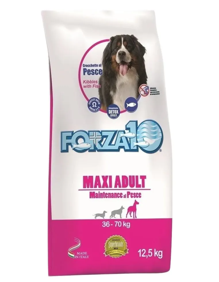 Forza 10 cane maxi adult mantenimento pesce 12,5 kg  
