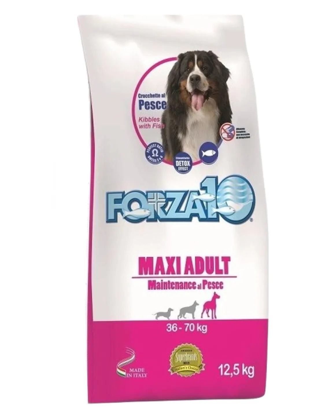 Forza 10 cane maxi adult mantenimento pesce 12,5 kg  