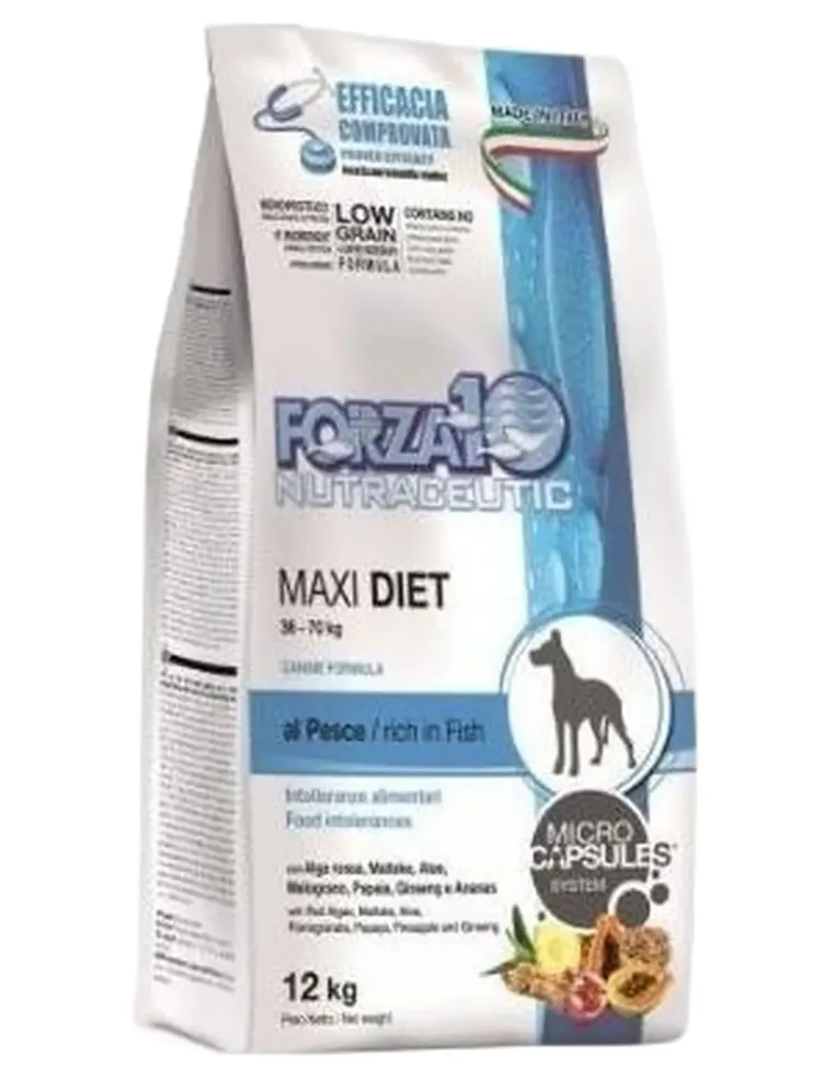 Forza 10 cane maxi diet pesce 12 kg  