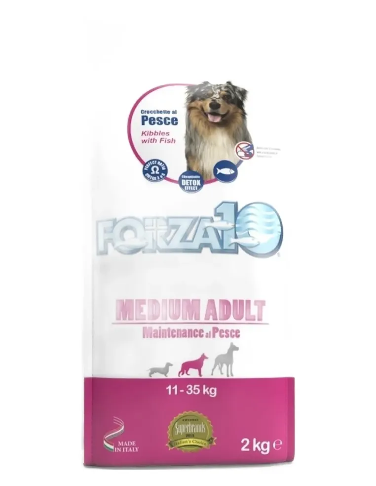 Forza 10 cane medium adult mantenimento pesce 2 kg  
