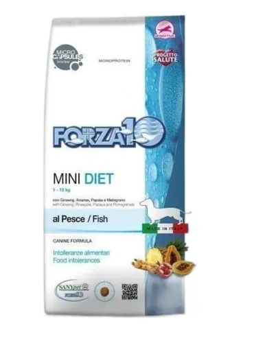 Forza 10 cane mini diet pesce 400 gr  