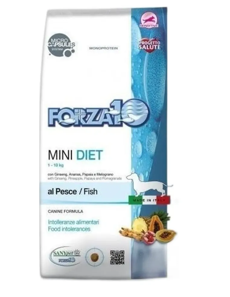 Forza 10 cane mini diet pesce 400 gr  