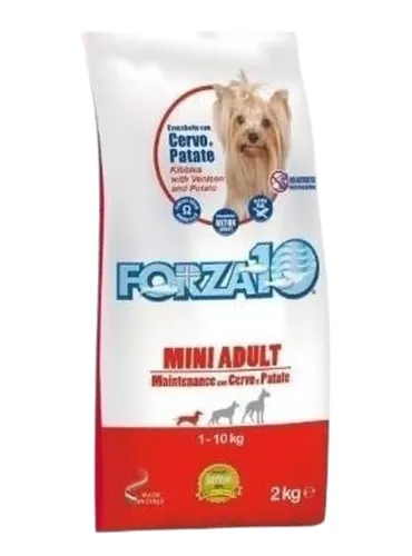 Forza 10 cane mini adult mantenimento cervo e patate 2 kg  
