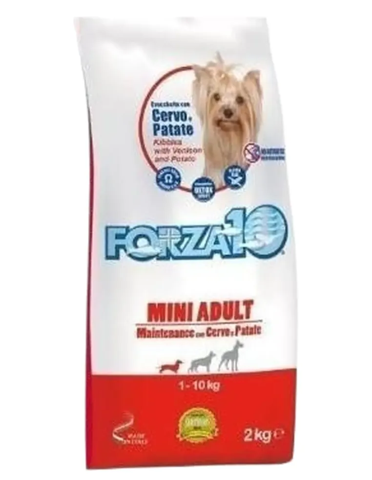 Forza 10 cane mini adult mantenimento cervo e patate 2 kg  