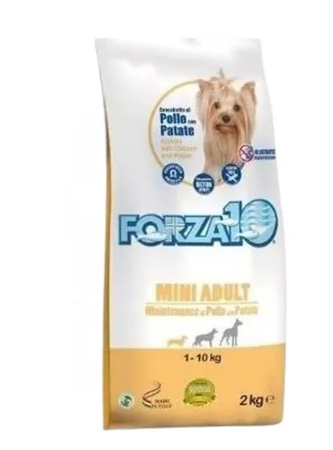 Forza 10 cane mini adult mantenimento pollo e patate 2 kg  