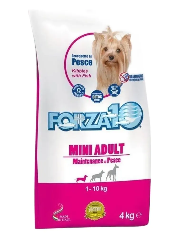 Forza 10 cane mini adult mantenimento pesce 4 kg  