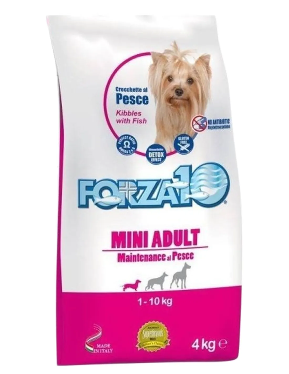 Forza 10 cane mini adult mantenimento pesce 4 kg  