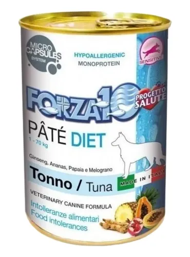 Forza 10 cane pate diet tonno 400 gr