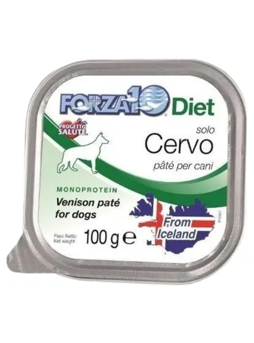 Forza 10 cane diet solo cervo 100 gr  