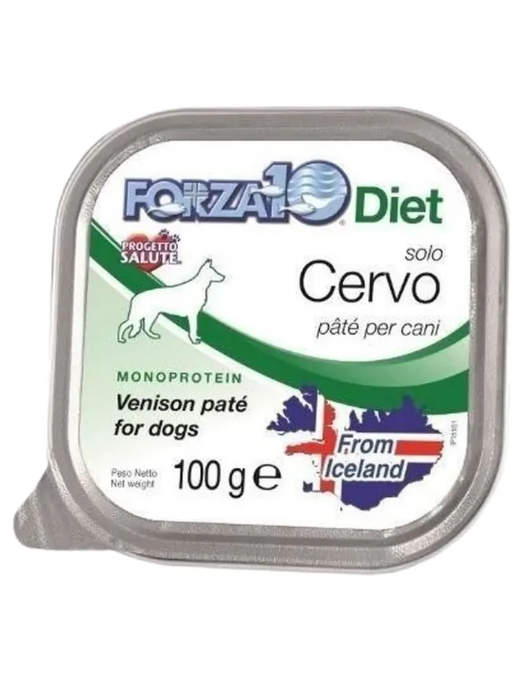 Forza 10 cane diet solo cervo 100 gr  