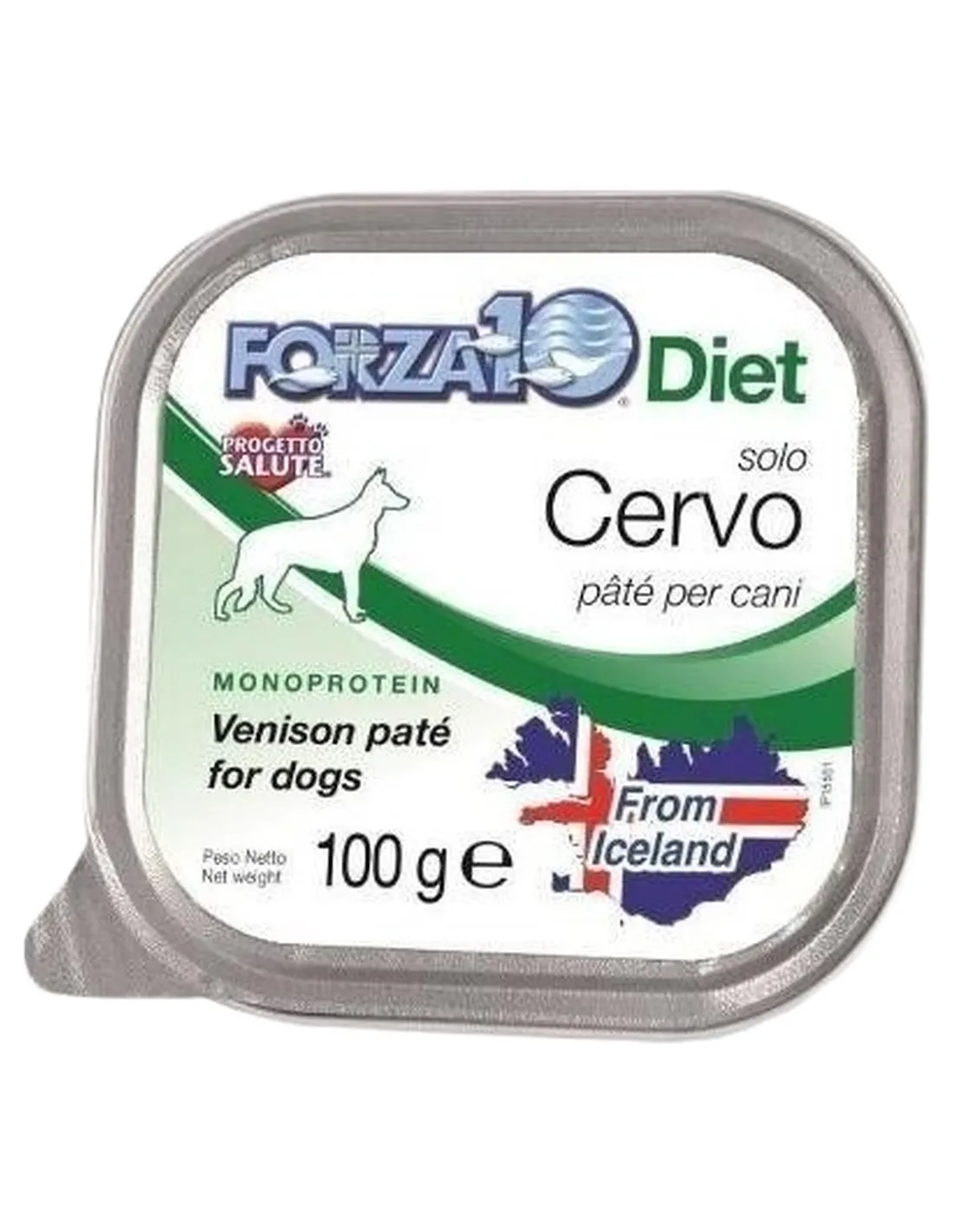 Forza 10 cane diet solo cervo 100 gr  