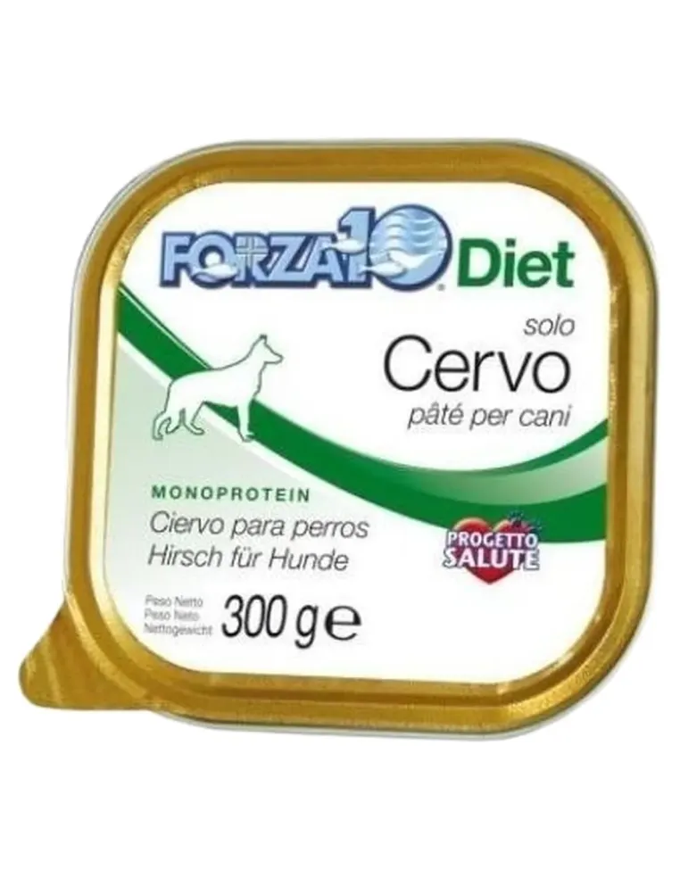 Forza 10 cane diet solo cervo 300 gr  