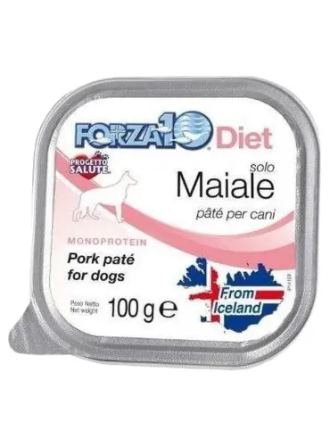 Forza 10 cane diet solo maiale 100 gr