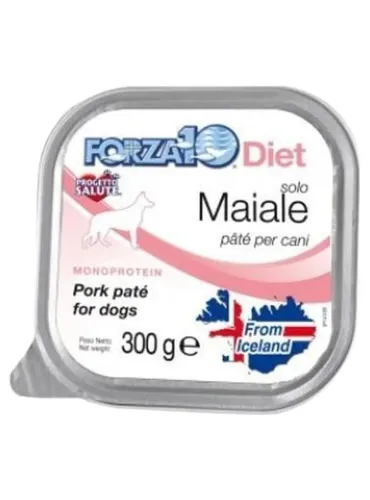 Forza 10 cane diet solo maiale 300 gr