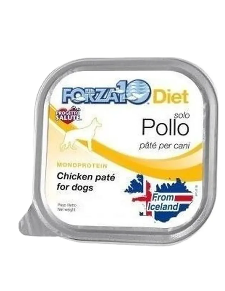 Forza 10 cane diet solo pollo 100 gr  