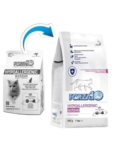 Forza 10 gatto hypoallergenic active 454 gr  