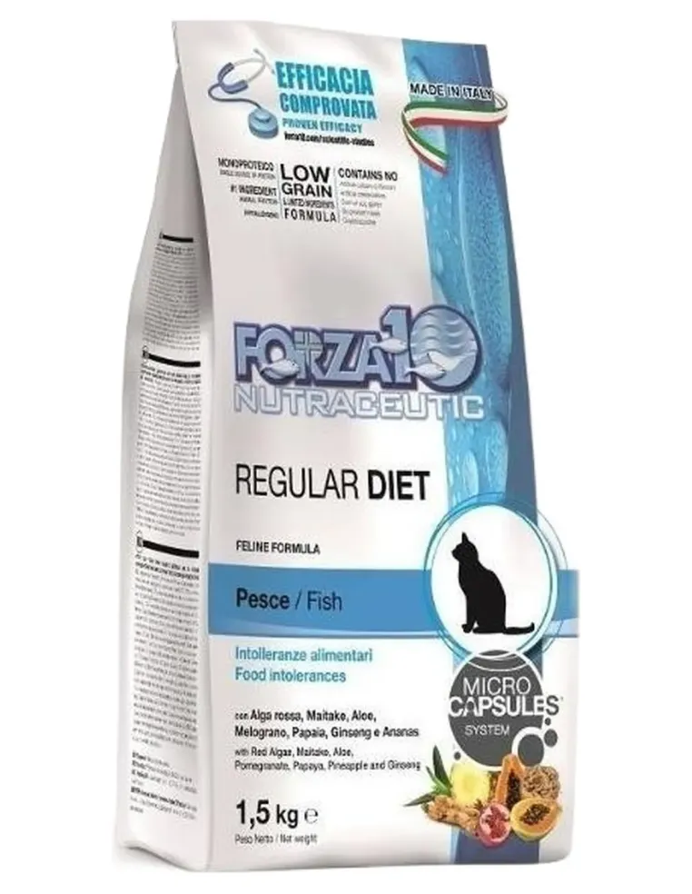Forza 10 gatto regular diet pesce 1,5 kg  