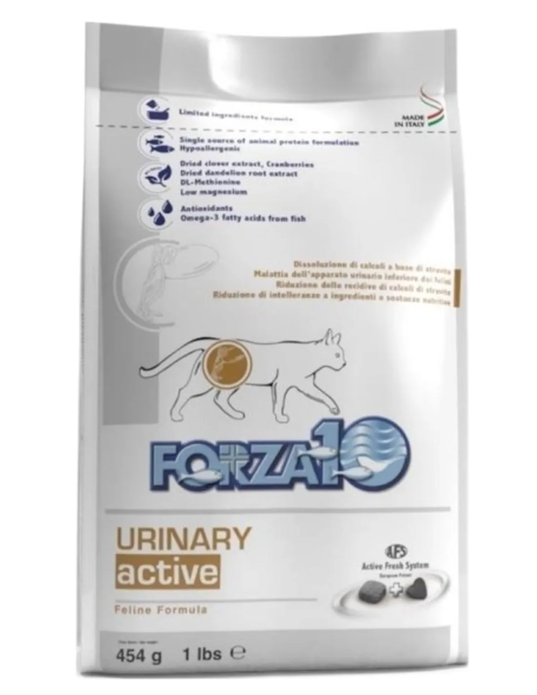 Forza 10 gatto urinary active 454 gr  