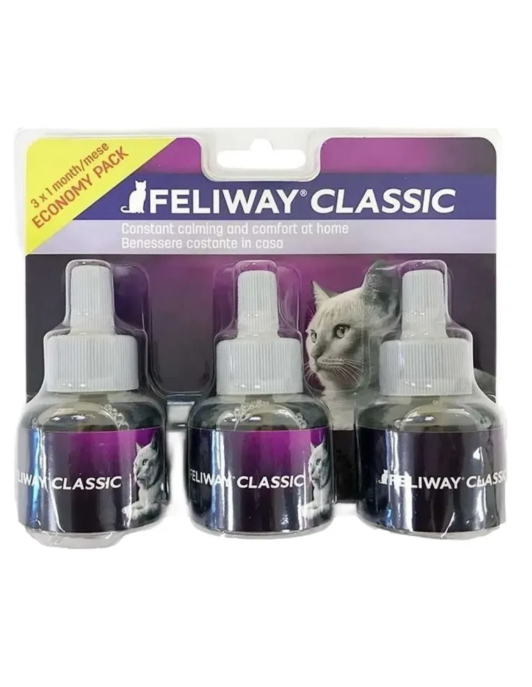 Feliway classic 3 ricariche 48 ml  