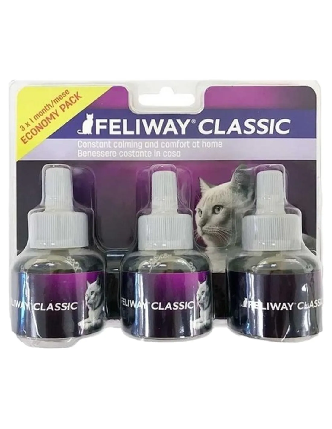 Feliway classic 3 ricariche 48 ml  