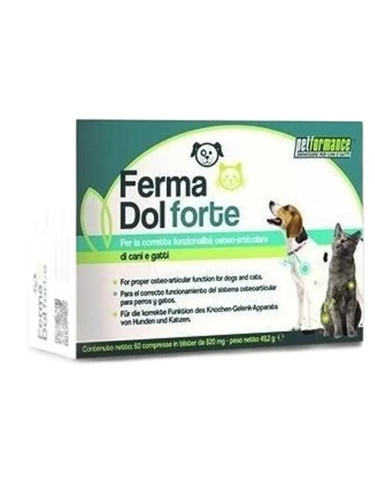 Petformance fermaDol forte 60 compresse  