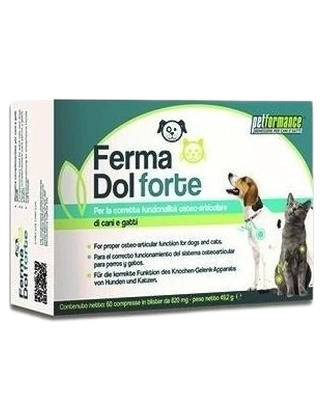 Petformance fermaDol forte 60 compresse  